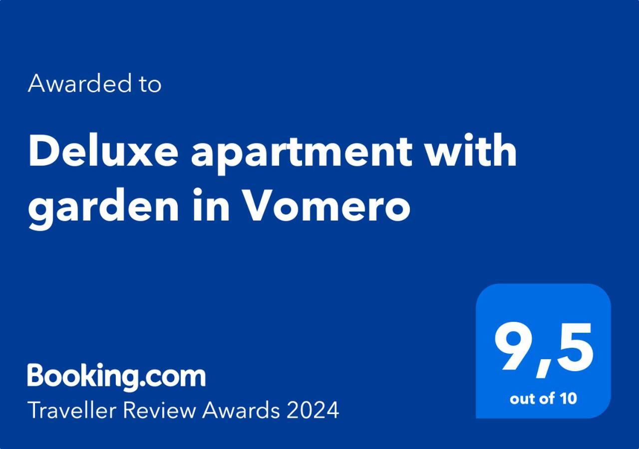 Deluxe Apartment With Garden In Vomero 나폴리 외부 사진